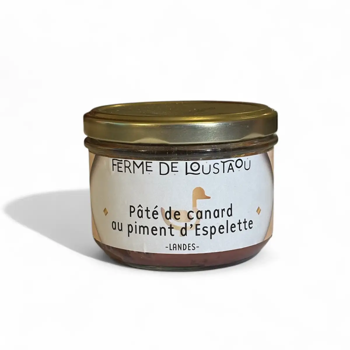 Paté de canard au piment d'Espelette